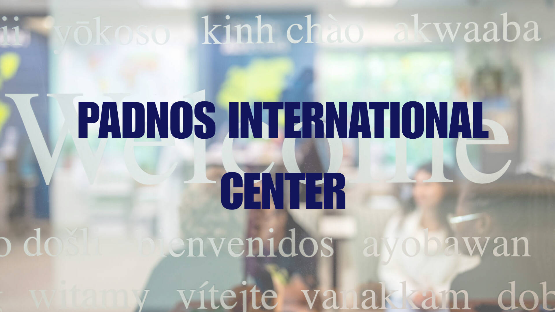 Padnos International Center window